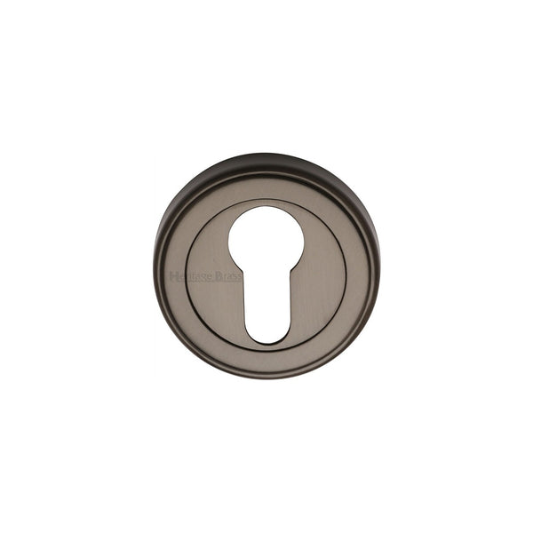 Euro Profile Cylinder Escutcheon Round - ERD7020 by M Marcus - Heritage Brass