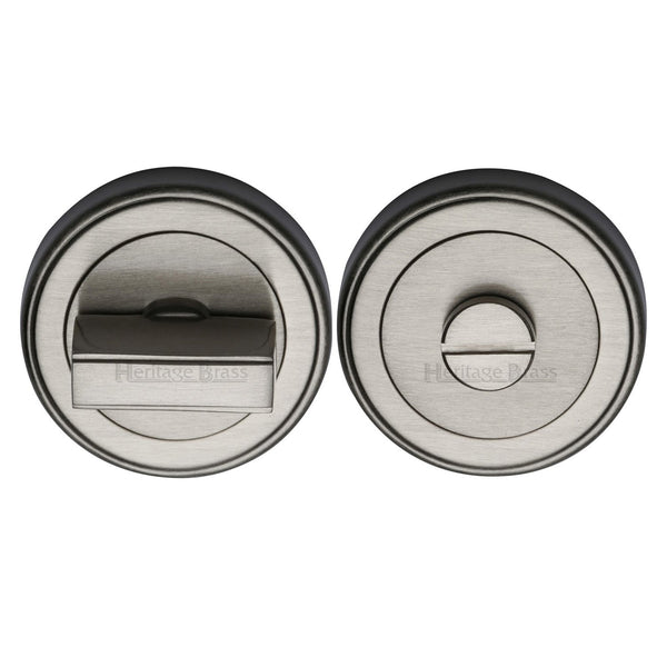 M Marcus - Heritage Brass, Round Bathroom Turn & Release - ERD7030, Escutcheons & Privacy Thumbturns, Turn & Release