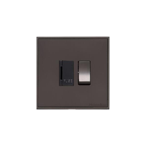 Executive Range Matt Bronze Switches & Sockets, EX9 - Switched Spur (13 Amp) by Heritage Brass By M-Marcus