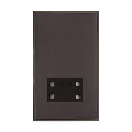Executive Range Matt Bronze Switches & Sockets, EX9 - Shaver Socket Output Voltage 110/240V by Heritage Brass By M-Marcus