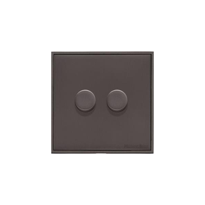 Executive Range Matt Bronze Switches & Sockets, EX9 - 2G Multi Location Secondary Dimmer by Heritage Brass By M-Marcus