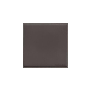 Executive Range Matt Bronze Switches & Sockets, EX9 - Single Blank Plate by Heritage Brass By M-Marcus
