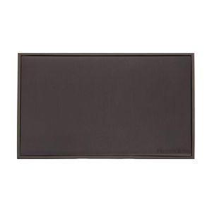 Executive Range Matt Bronze Switches & Sockets, EX9 - Double Blank Plate by Heritage Brass By M-Marcus