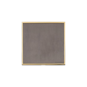 Executive Range Satin Black Nickel with Polished Brass Switches & Sockets, EX16 - Single Blank Plate by Heritage Brass By M-Marcus