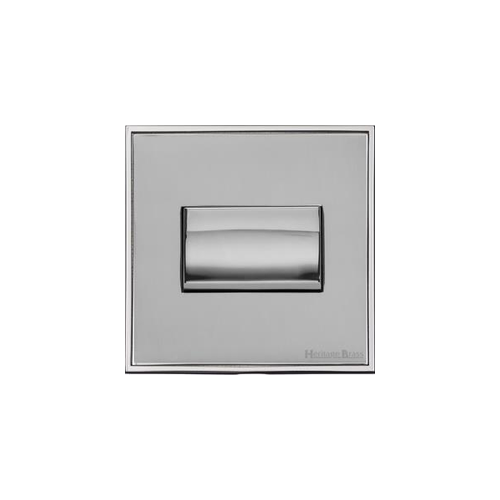 Executive Range Polished Chrome Switches & Sockets, EX22 - 6A Triple Pole Fan Isolator Switch by Heritage Brass By M-Marcus