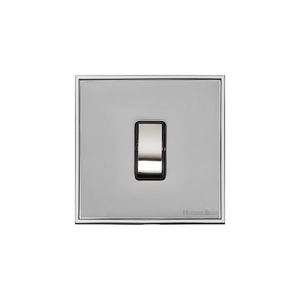 Executive Range Polished Chrome Switches & Sockets, EX22 - 1 Gang Intermediate Rocker Switch by Heritage Brass By M-Marcus