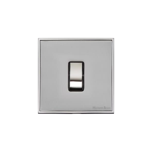 Executive Range Polished Chrome Switches & Sockets, EX22 - 1 Gang Intermediate Rocker Switch by Heritage Brass By M-Marcus