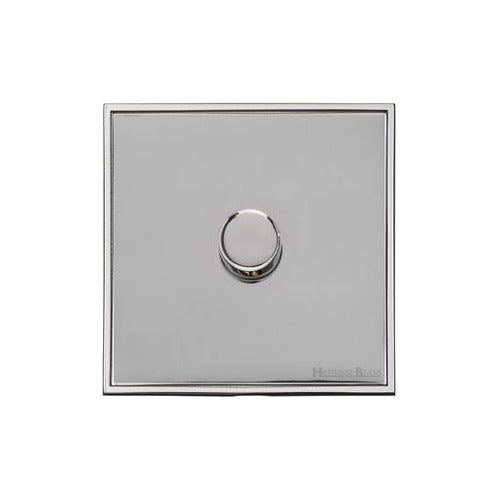 Executive Range Polished Chrome Switches & Sockets, EX22 - 1G Multi Location Secondary Dimmer by Heritage Brass By M-Marcus