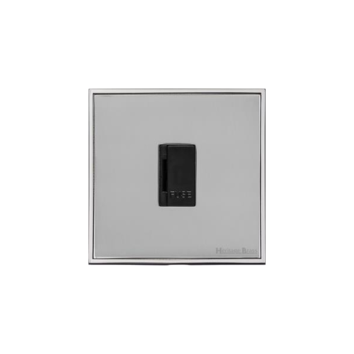 Executive Range Polished Chrome Switches & Sockets, EX22 - Unswitched Spur (13 Amp) by Heritage Brass By M-Marcus