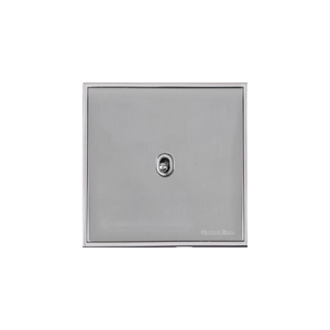 Executive Range Polished Chrome Switches & Sockets, EX22 - 1 Gang Intermediate Stockholm Toggle by Heritage Brass By M-Marcus