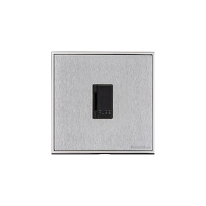 Executive Range Satin Chrome with Polished Chrome Switches & Sockets, EX23 - Unswitched Spur (13 Amp) by Heritage Brass By M-Marcus