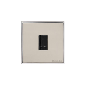 Executive Range Satin Nickel with Polished Chrome Switches & Sockets, EX25 - Unswitched Spur (13 Amp) by Heritage Brass By M-Marcus