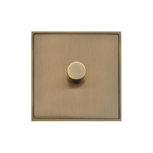 Executive Range Antique Brass Switches & Sockets, EX91 - 1G Multi Location Primary Dimmer by Heritage Brass By M-Marcus