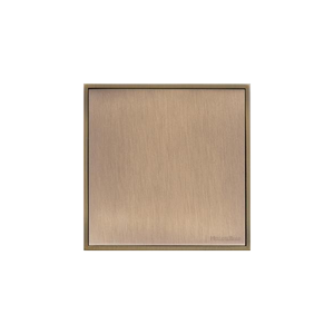 Executive Range Antique Brass Switches & Sockets, EX91 - Single Blank Plate by Heritage Brass By M-Marcus