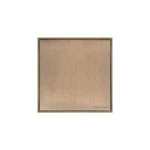 Executive Range Antique Brass Switches & Sockets, EX91 - Single Blank Plate by Heritage Brass By M-Marcus