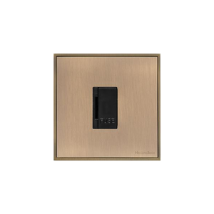 Executive Range Antique Brass Switches & Sockets, EX91 - Unswitched Spur (13 Amp) by Heritage Brass By M-Marcus
