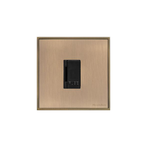 Executive Range Antique Brass Switches & Sockets, EX91 - Unswitched Spur (13 Amp) by Heritage Brass By M-Marcus
