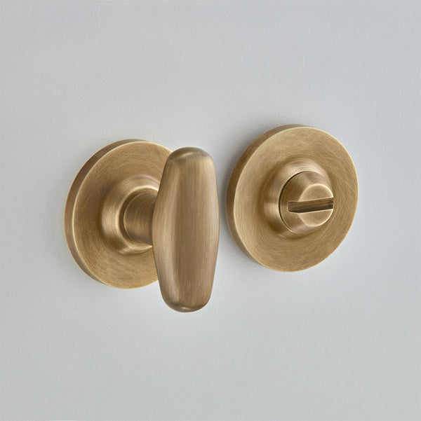 Croft - Elegance Bathroom Turn & Release on Covered Rose 2274 by Croft Ironmongery