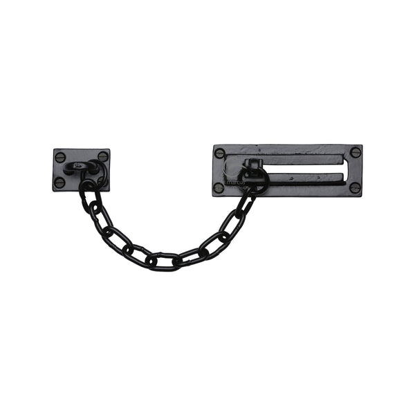 M Marcus - Heritage Brass, Black Iron Door Chain, Door Bolts & Chains, Door Chain