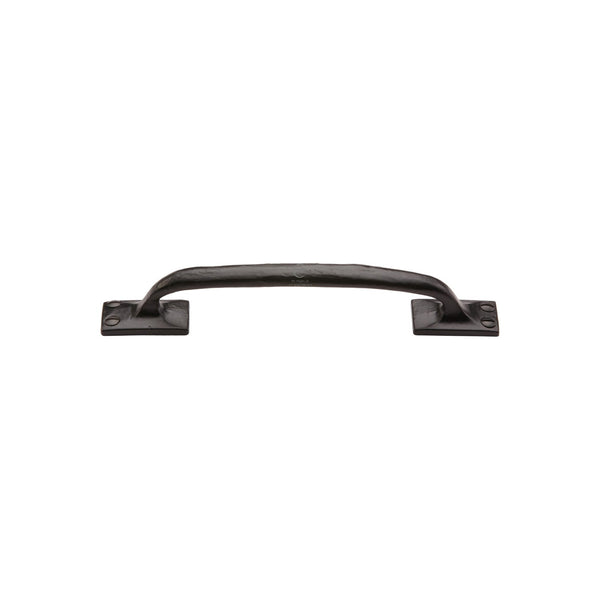 M Marcus - Heritage Brass, Matt Black Iron Offset Cabinet Pull Handle, Cabinet Hardware, Cabinet Pull Handles