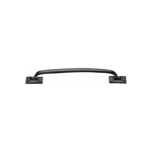 Matt Black Iron Offset Cabinet Pull Handle by M Marcus - Heritage Brass
