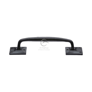 Matt Black Iron - Door Pull Handle by M Marcus - Heritage Brass