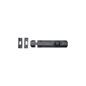 Black Iron Flat Bolt by M Marcus - Heritage Brass