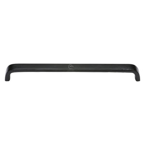 M Marcus - Heritage Brass, Matt Black Iron Curved D Shaped Cabinet Pull Handle, Cabinet Hardware, Cabinet Pull Handles