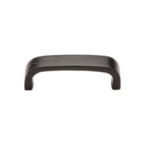 M Marcus - Heritage Brass, Matt Black Iron Curved D Shaped Cabinet Pull Handle, Cabinet Hardware, Cabinet Pull Handles