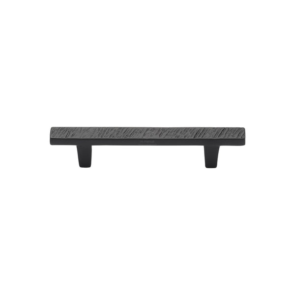 M Marcus - Heritage Brass, Matt Black Iron Textured Cabinet Pull Handle, Cabinet Hardware, Cabinet Handles, Cabinet Pull Handles