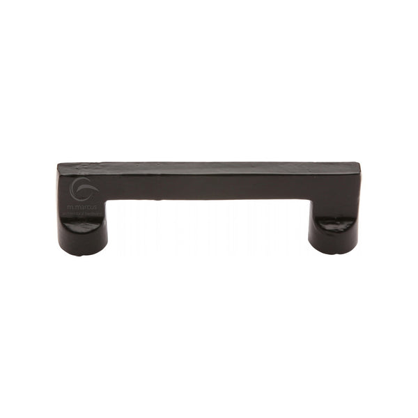 Matt Black Iron Apollo Cabinet Pull Handle by M Marcus - Heritage Brass