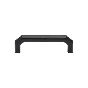 M Marcus - Heritage Brass, Matt Black Iron Angular Cabinet Pull Handle, Cabinet Hardware, Cabinet Handles, Cabinet Pull Handles