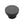 Matt Black Iron Round Stepped Cabinet Knob by M Marcus - Heritage Brass
