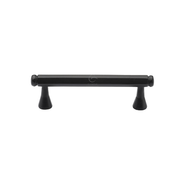 M Marcus - Heritage Brass, Matt Black Iron Hexagon Cabinet Pull Handle, Cabinet Hardware, Cabinet Handles, Cabinet Pull Handles