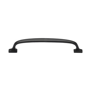 M Marcus - Heritage Brass, Matt Black Iron Durham Cabinet Pull Handle, Cabinet Hardware, Cabinet Handles, Cabinet Pull Handles