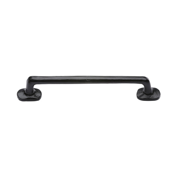 Matt Black Iron Traditional Cabinet Pull Handle by M Marcus - Heritage Brass