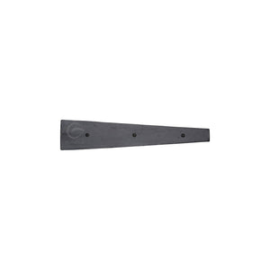 Black Iron Straight Dummy Hinge by M Marcus - Heritage Brass