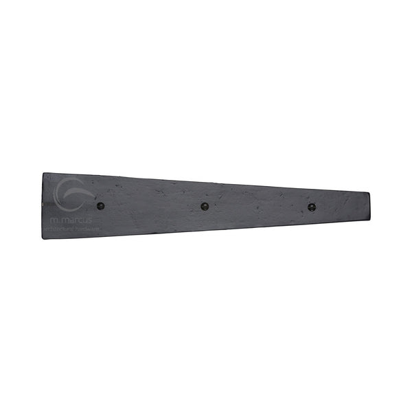 Black Iron Straight Dummy Hinge