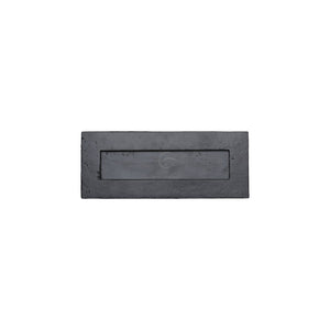 Black Iron Letterplate by M Marcus - Heritage Brass