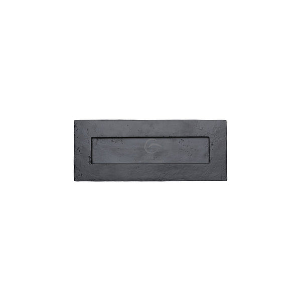 Black Iron Letterplate by M Marcus - Heritage Brass