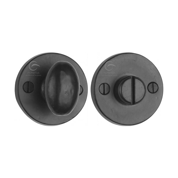 M Marcus - Heritage Brass, Black Iron Thumbturn And Release, Escutcheons & Privacy Thumbturns, Turn & Release