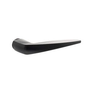Forme Foglia Lever Door Handle on Concealed Round Rose by Atlantic Hardware