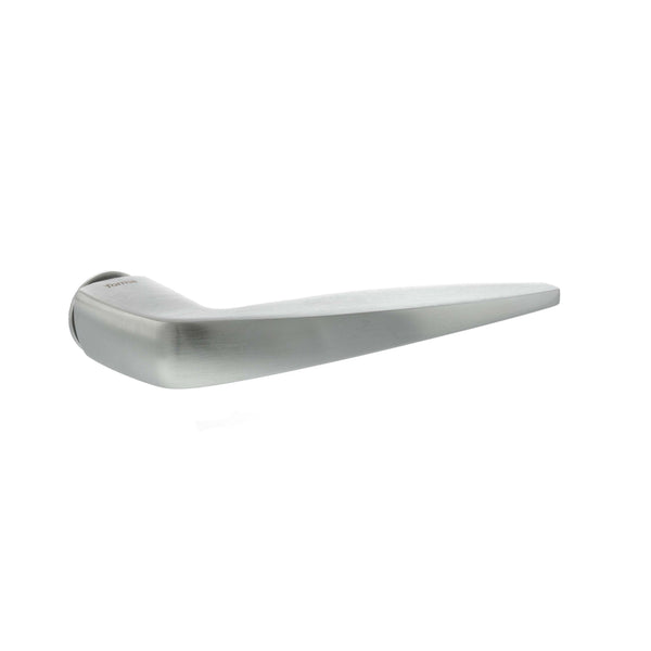 Forme Foglia Lever Door Handle on Concealed Round Rose by Atlantic Hardware