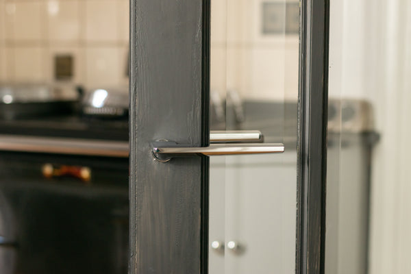 Forme Boston Lever Door Handle on Concealed Round Rose - additional image