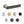 Forme Asti Lever Door Handle on Concealed Square Rose - additional image