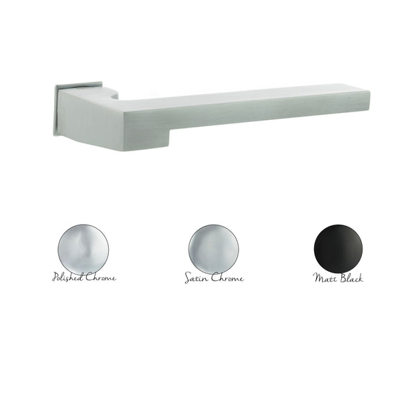 Forme Ginevra Lever Door Handle on Concealed Square Rose - additional image