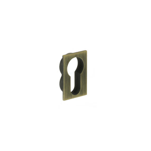 Forme Concealed Rose Euro Escutcheons Square - Yester Bronze by Atlantic Hardware