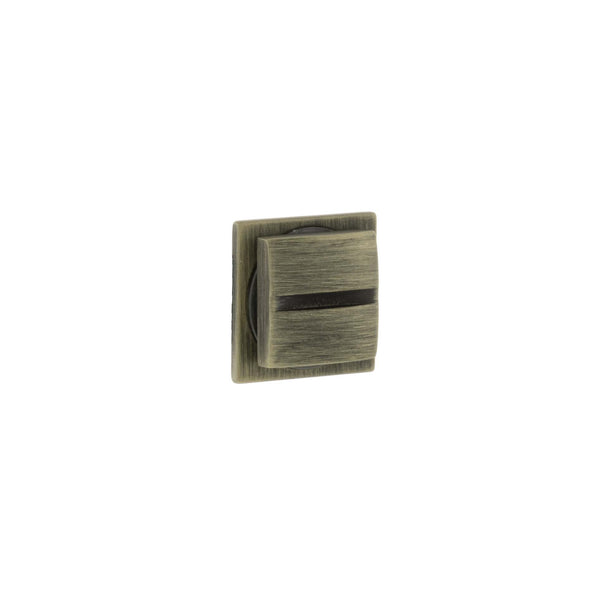 Forme Concealed Rose WC Turn Square - Yester Bronze by Atlantic Hardware