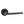 Forme Milly Lever Door Handle on Minimal Round Rose - Matt Black - Default
