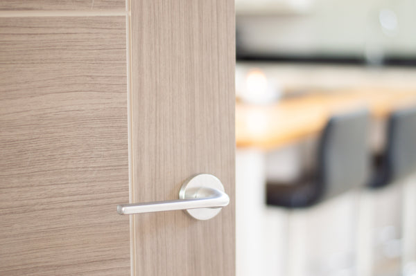 Forme Milly Lever Door Handle on Minimal Round Rose - additional image